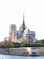 Paris - Notre Dame - Chevet, Vue (03)